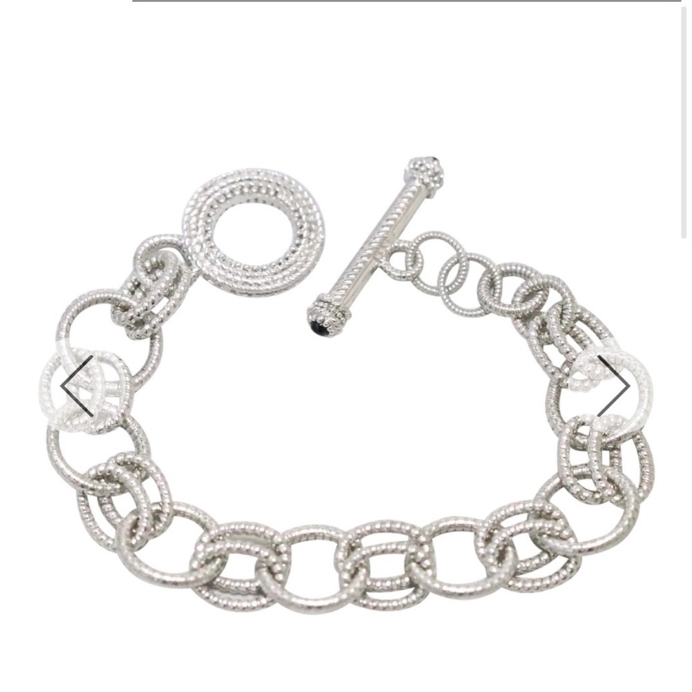 Judith Ripka sterling silver bracelet